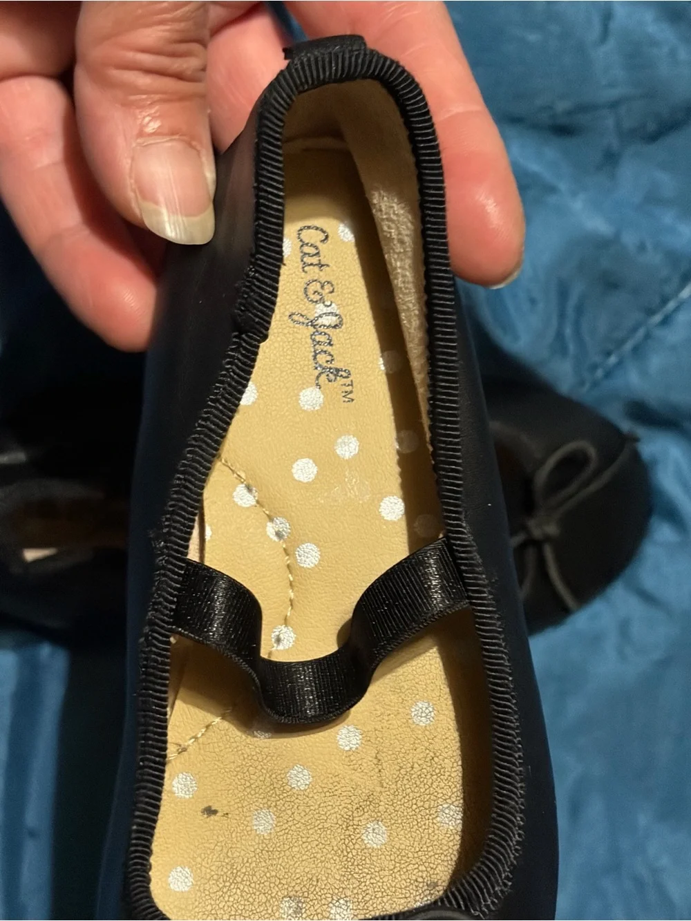 Child size 8 Cat & Jack ballet-style Mary Jane flats